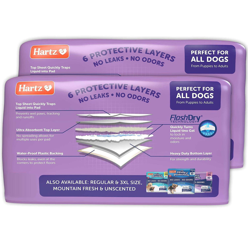 Lavender Scent Odor Eliminating Dog Pads M8866
