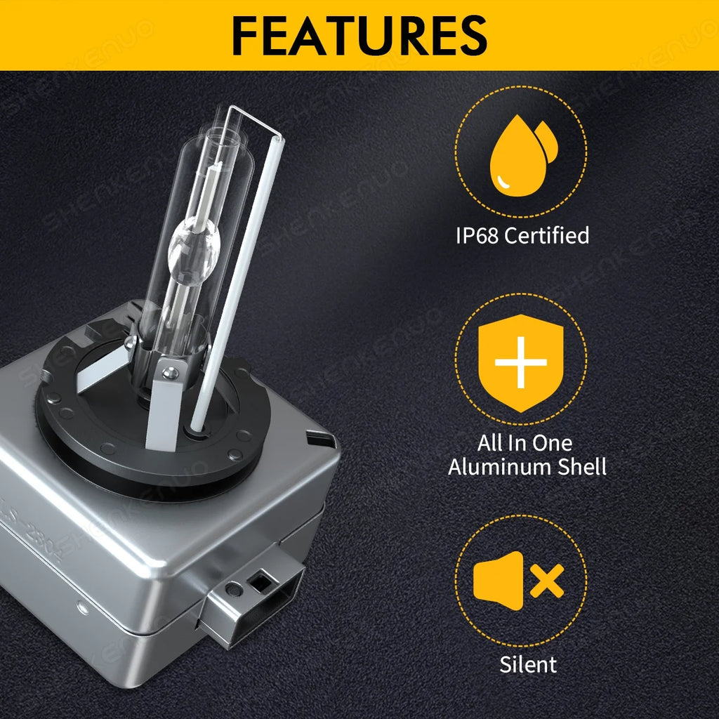 D3S HID Xenon Headlight Bulbs White R16726