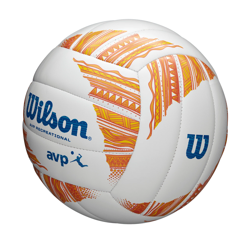 Orange/White Volleyball J8089