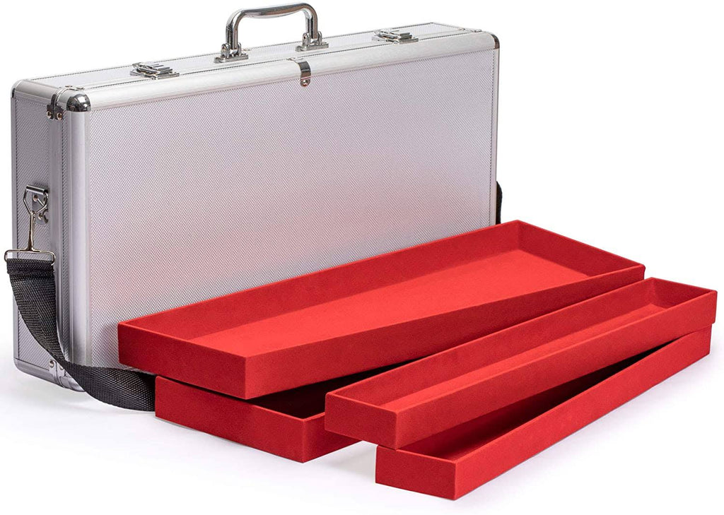 Aluminum Case with Shoulder Strap for Mahjong Set G62601