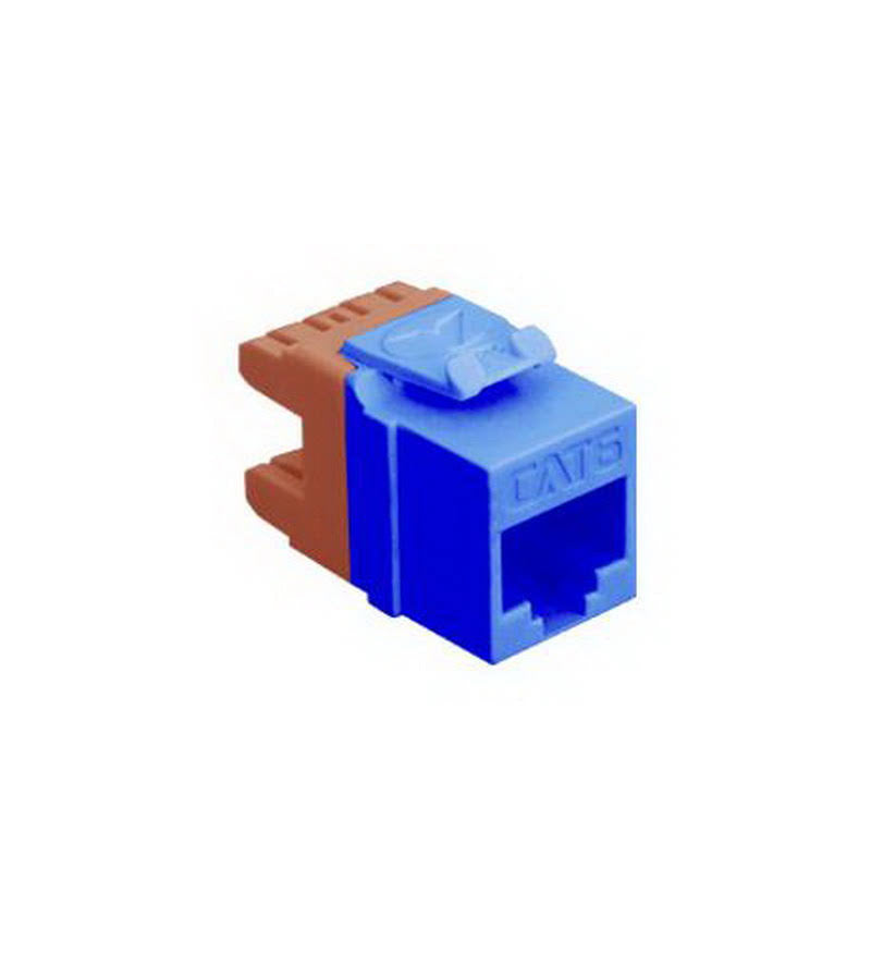 Cat 6 Module 400 Pk Blue T57603