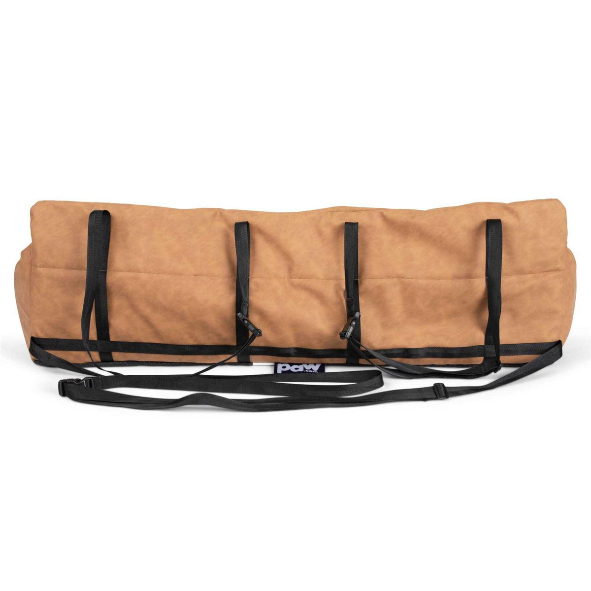 Faux Leather Memory Foam Dog Car Bed Z221