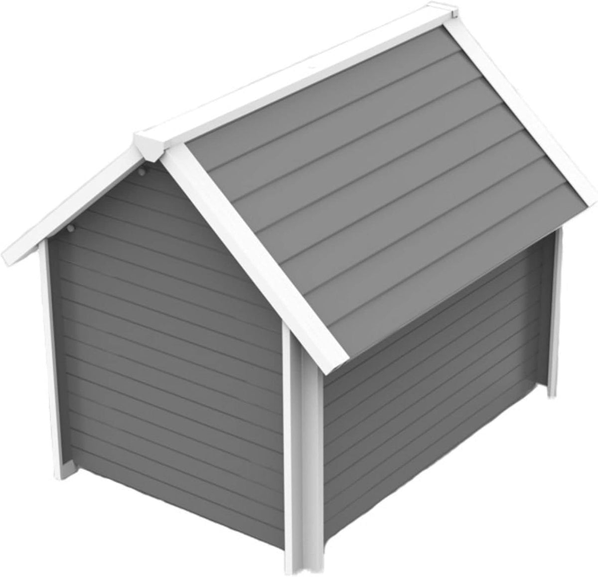 Extra Large Pet Dog House Outdoor Bunk Style Shelter Raised Floor K771