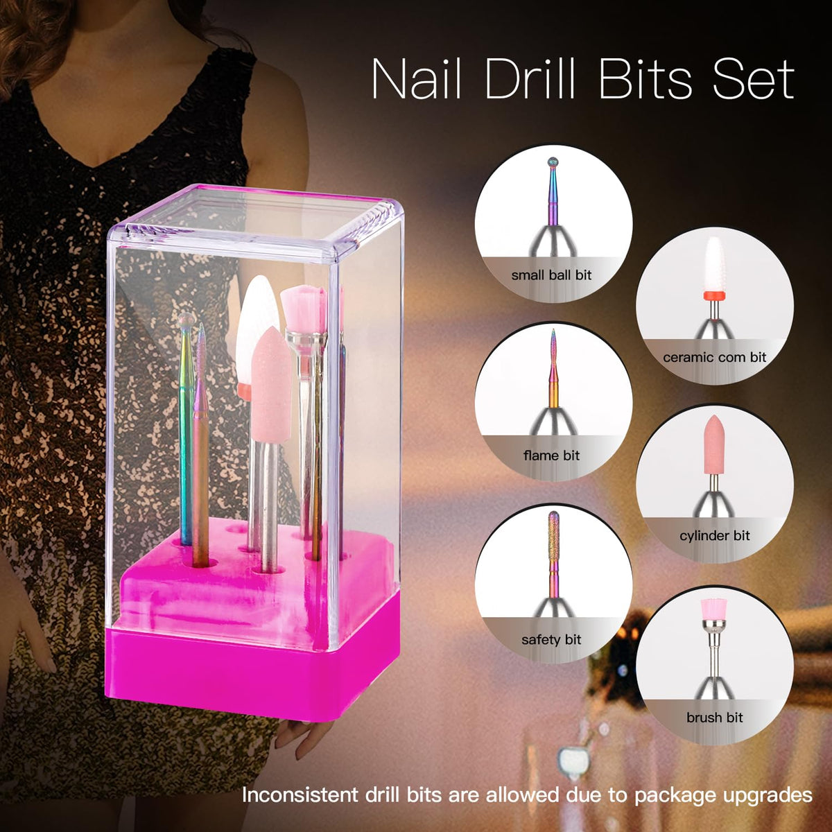 UV LED Nail Lamp and Rechargeable Nail Drill Machine C359