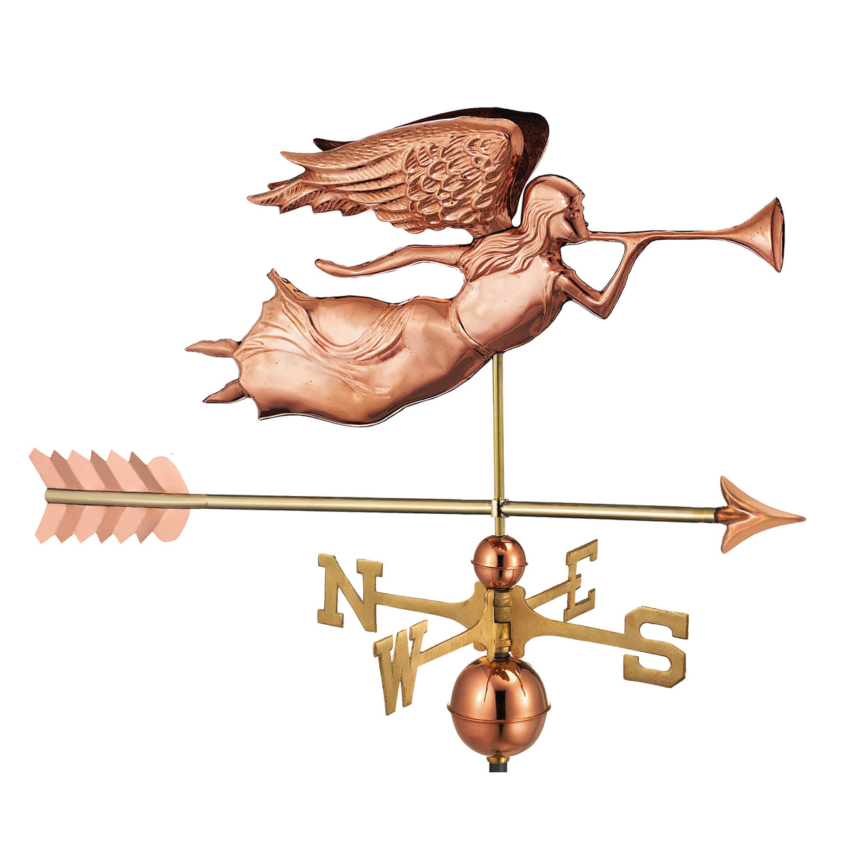 Angel with Arrow Weathervane Pure Copper L4106