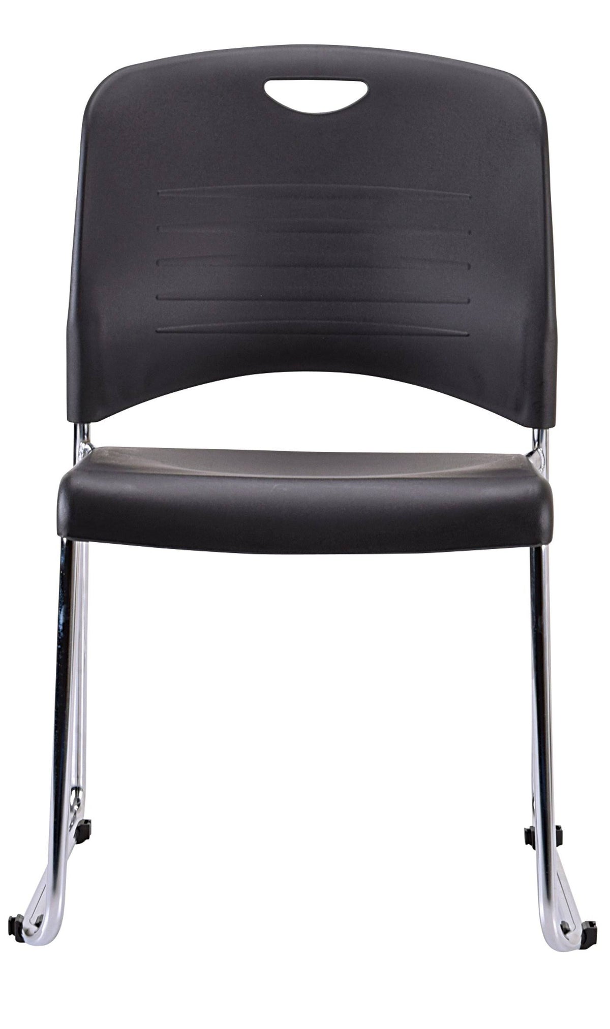 Black Plastic Guest Chair S679406
