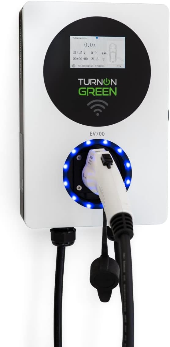 Level 2 Smart Electric Vehicle Charger with 18ft Cable M33357
