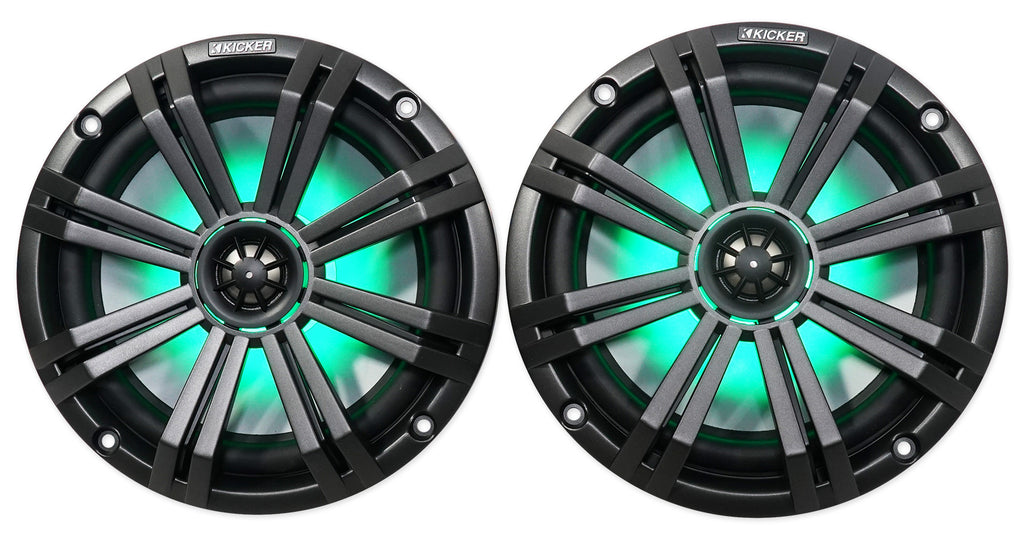 8" LED Chrome Wakeboard Tower Speakers D26972