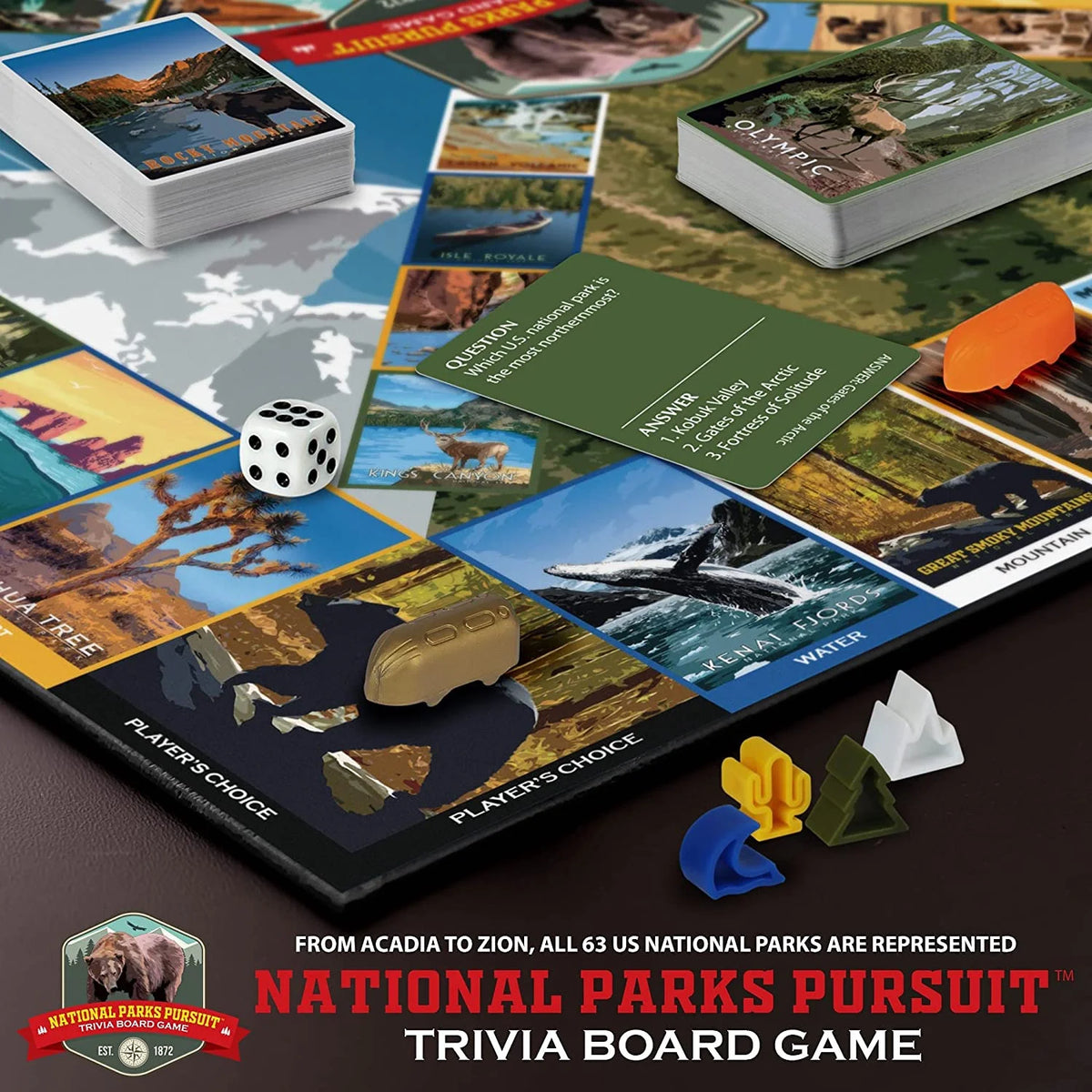 Family Trivia Board Game E10528