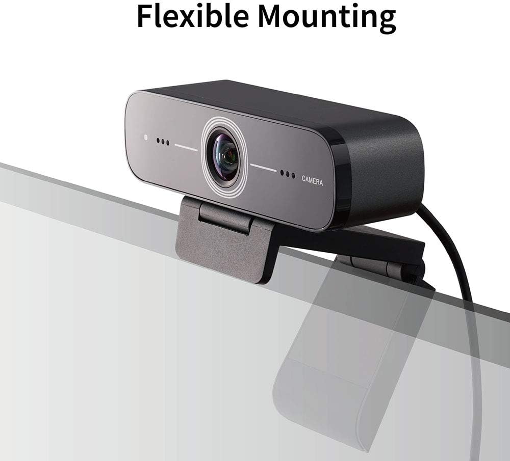 1080p Full HD Webcam with Noise Suppression, Pack of 2 F96004
