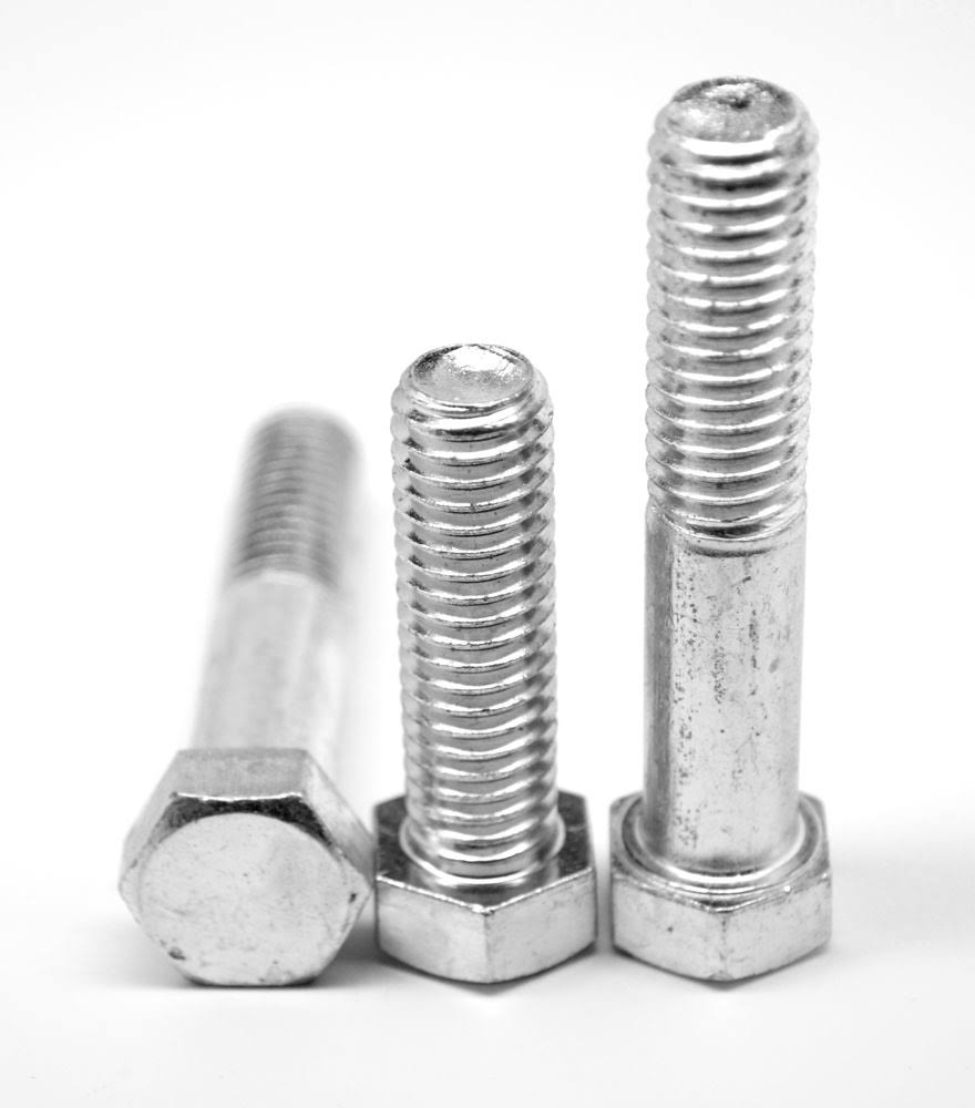 1 1/2x22-6 x 10x22 (PT) Coarse Thread Hex Cap Screw Stainless Steel 18-8 D395