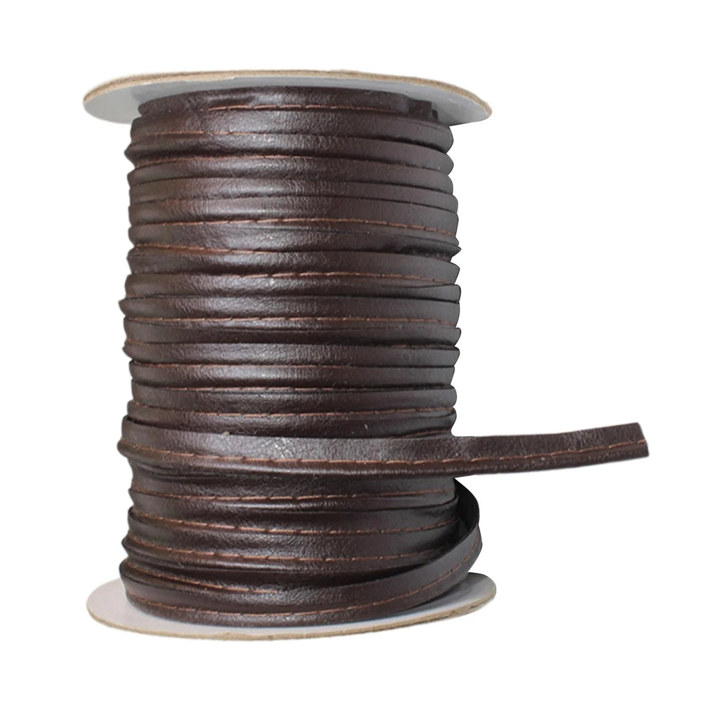 Faux Leather Bias Tape 50 Yards Continuous Bulk Spool V42964