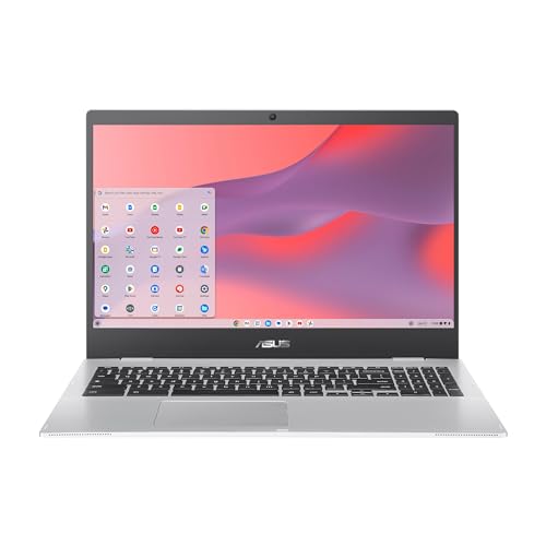 15.6" FHD Anti-Glare Display Intel Celeron N4500 128GB Storage 8GB RAM ChromeOS Pure Grey Chromebook U38339