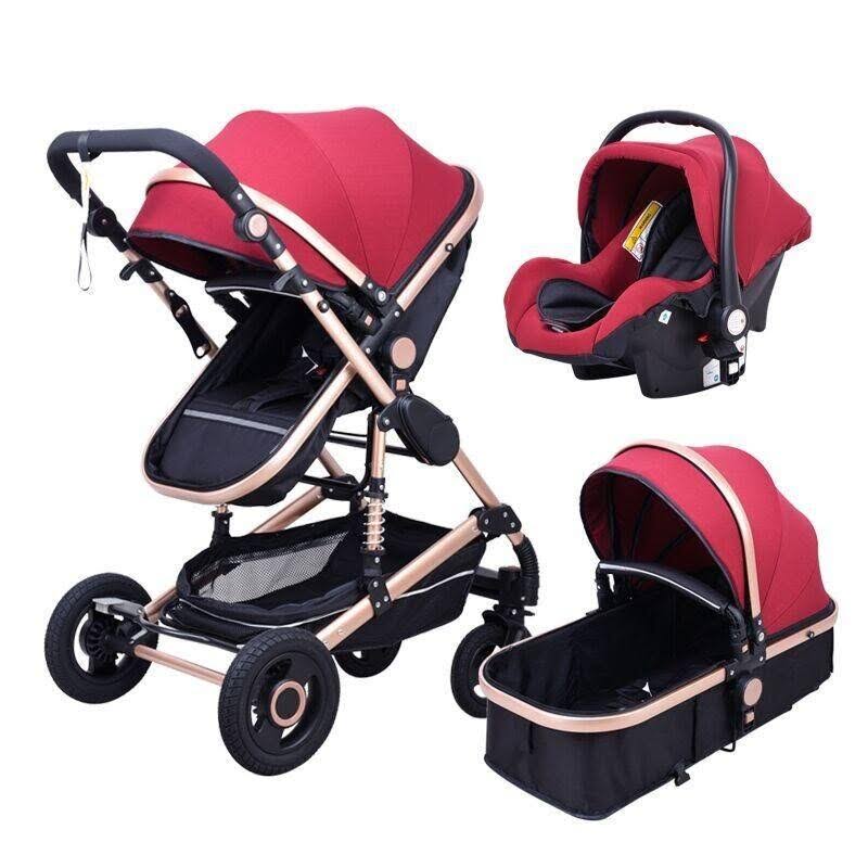 High Landscape Baby Stroller 3 in 1 Multifunctional Car I413