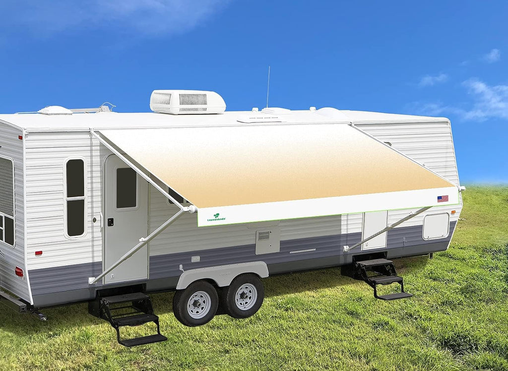 Green Fade RV Awning Fabric Replacement 19'3'' F705