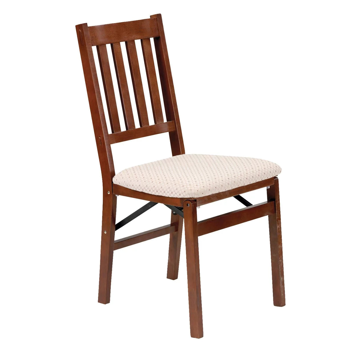 Folding Chair with Blush Upholstery 2-Pack U57953