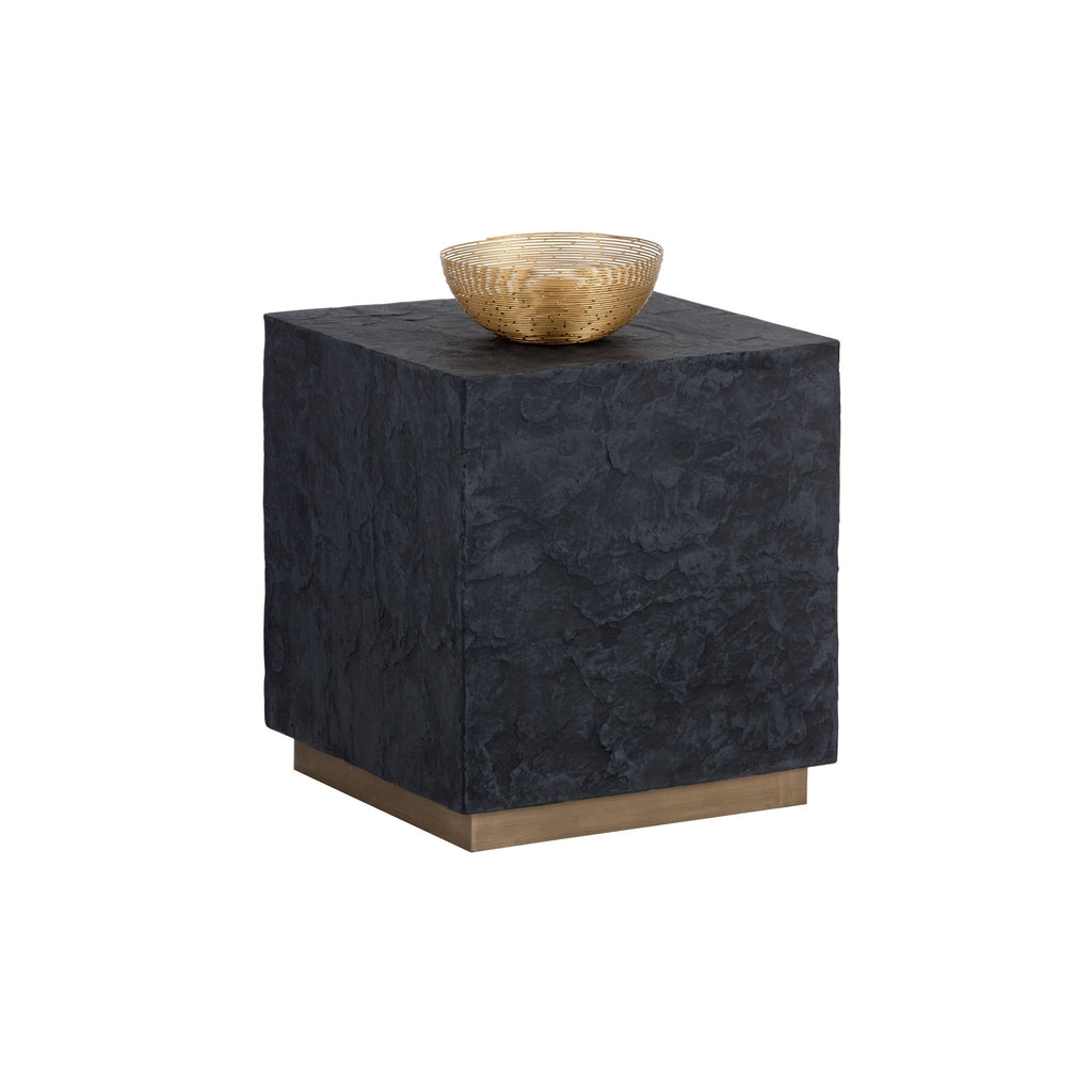 Black Side Table P13612
