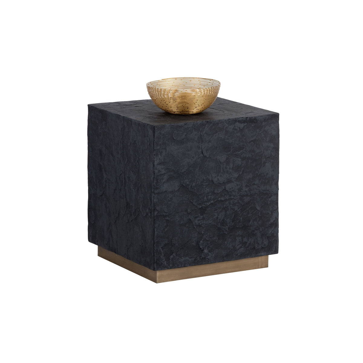Black Side Table P13612