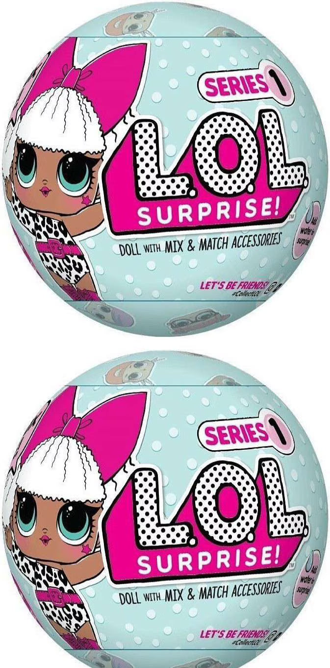 Mystery Packs Lot of 2 Dolls X31032