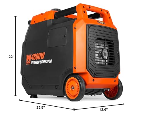 4800-Watt Dual Fuel Portable Inverter Generator O753391