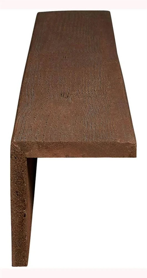 12x22W x 10x22H x 12&L 2-Sided Faux Wood Ceiling Beam Q98324
