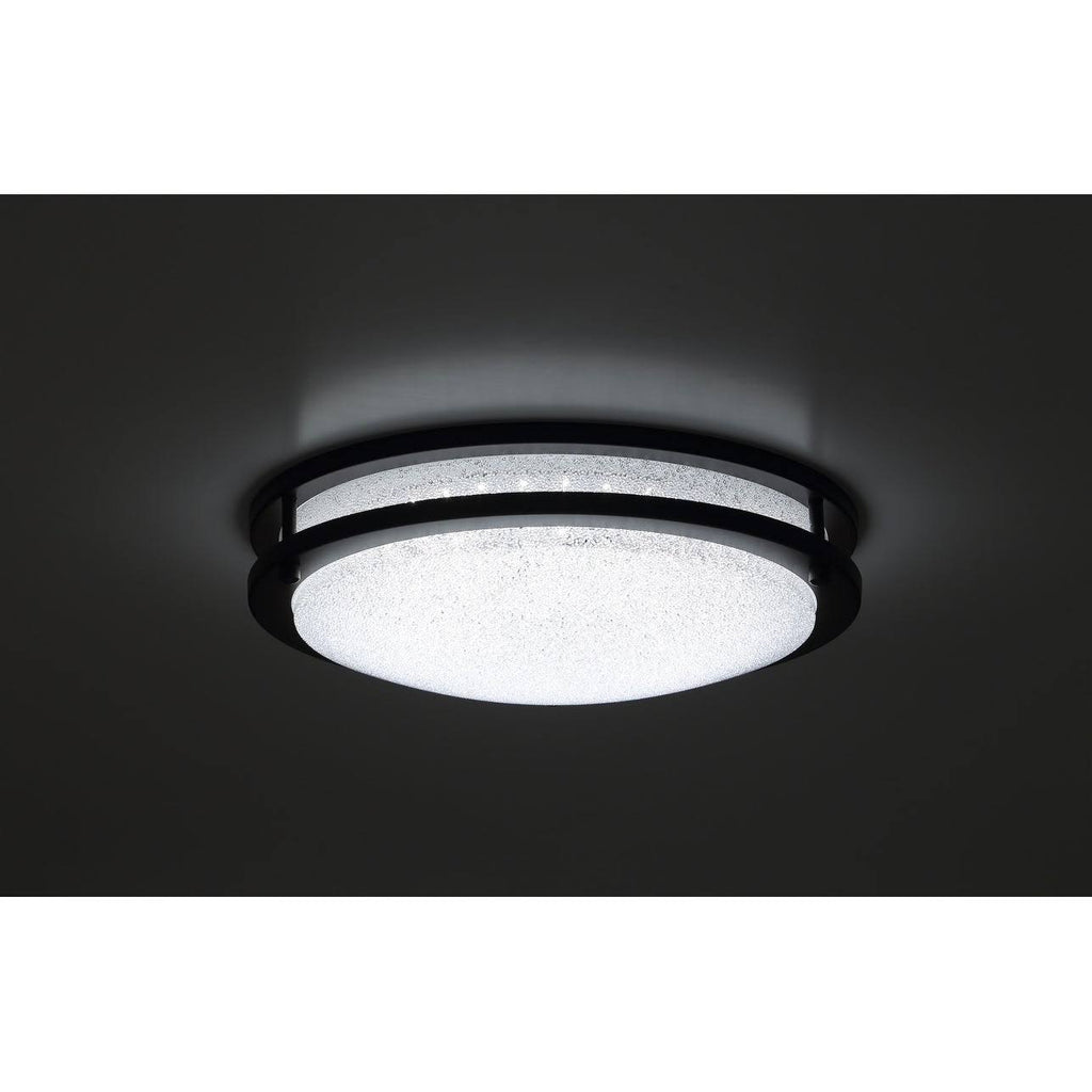 Brushed Steel Flush Mount M7928