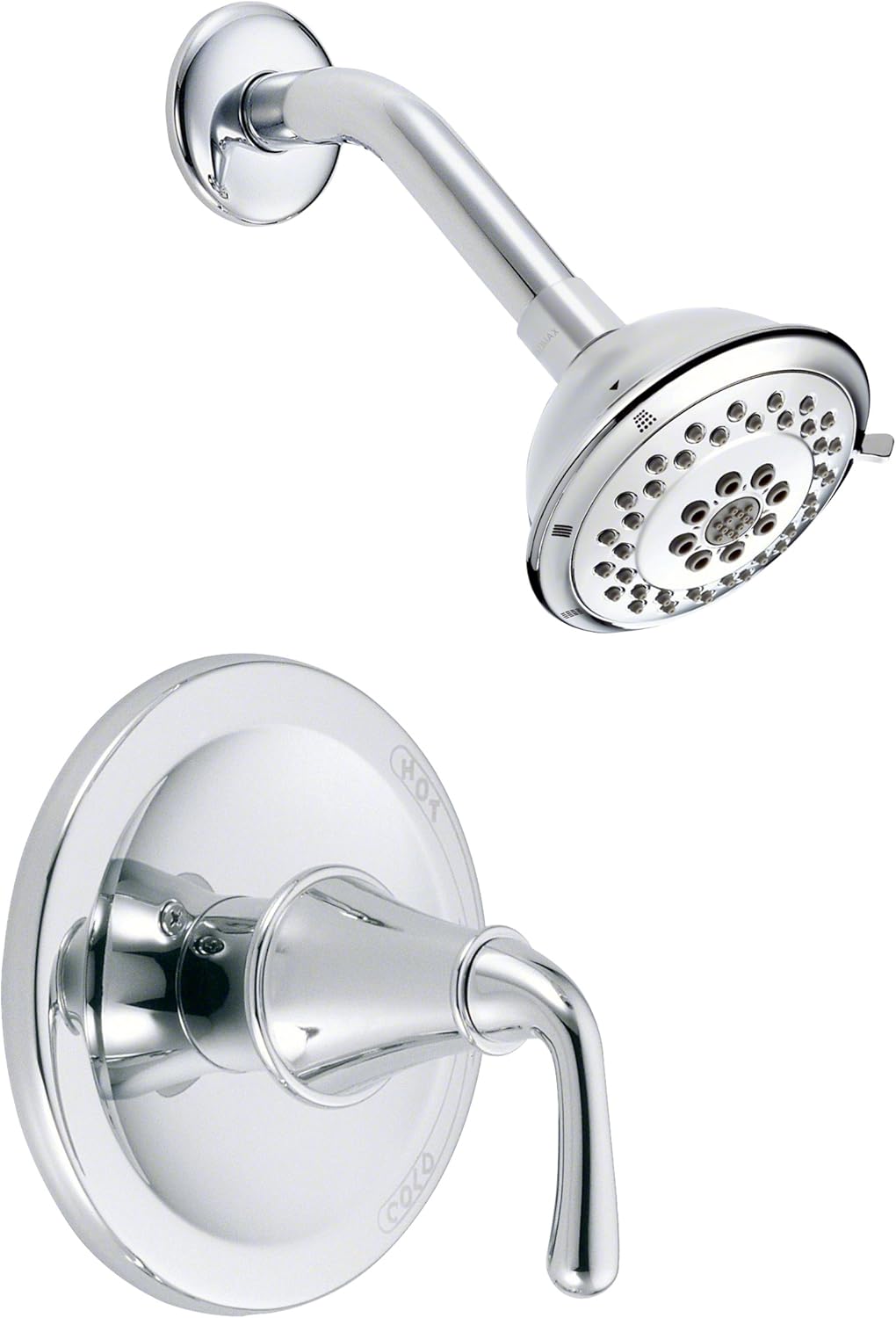 Chrome Single Handle Pressure Balance Shower Trim Kit J173