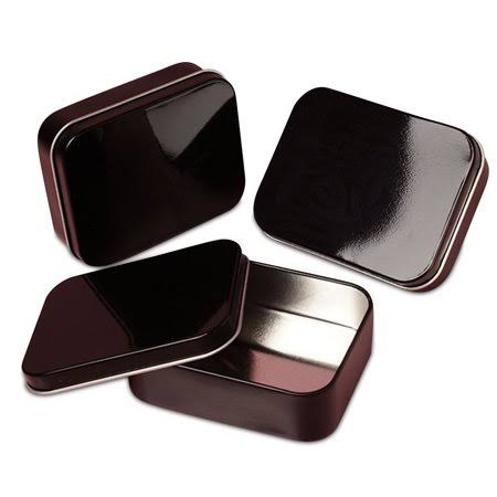 6 oz Black Tin Can C101293