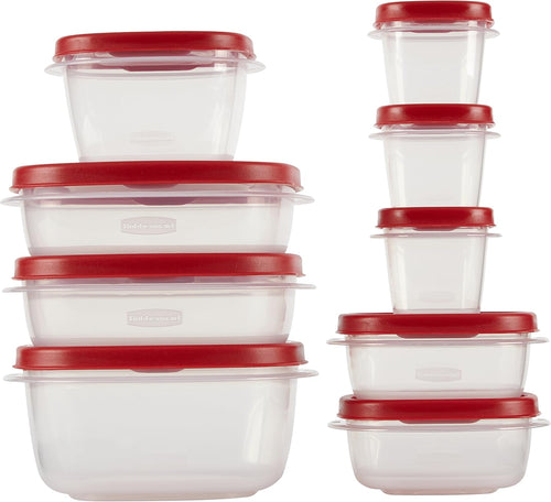 18-Piece Food Storage Containers O6337