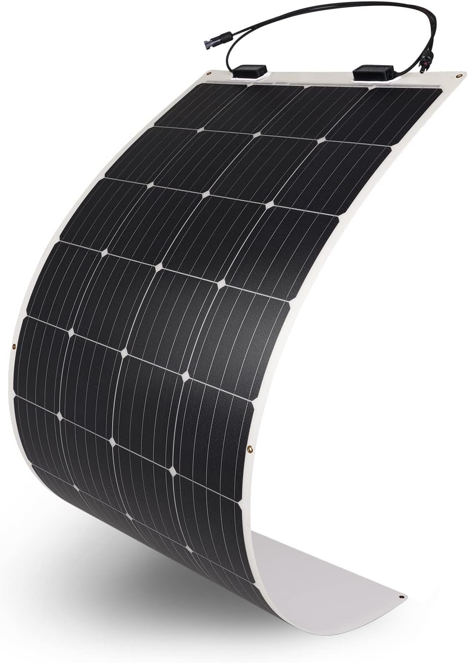 100 Watt 12 Volt Flexible Solar Kit with 100W Monocrystalline Panel and 10A Waterproof PWM Controller I82962