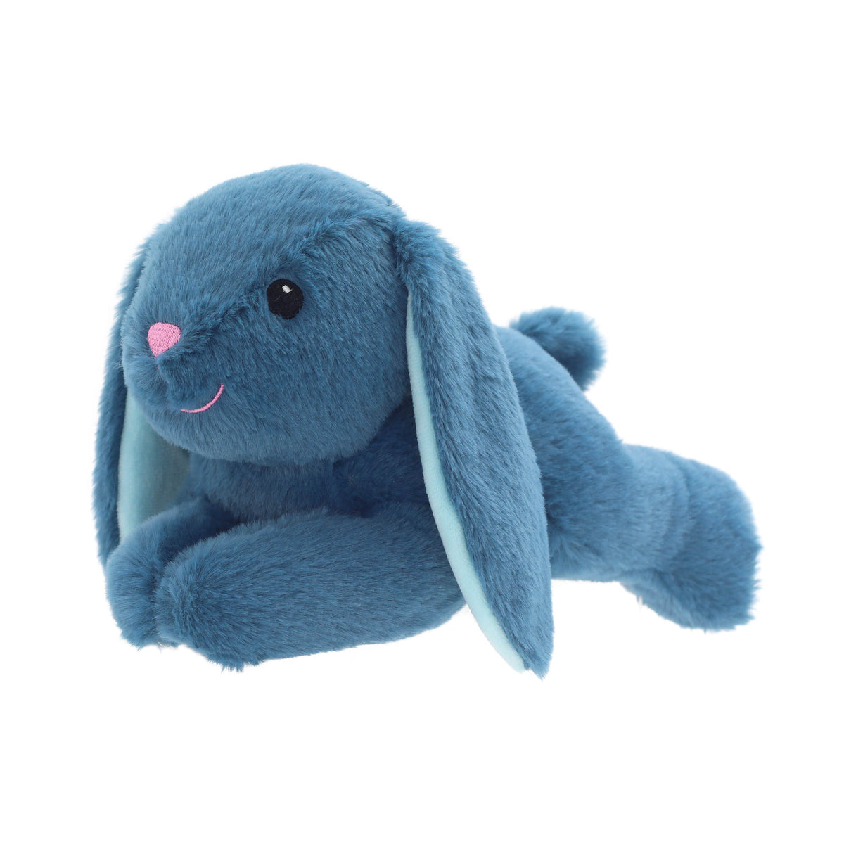 Medium Blue Plush Bunny W351113