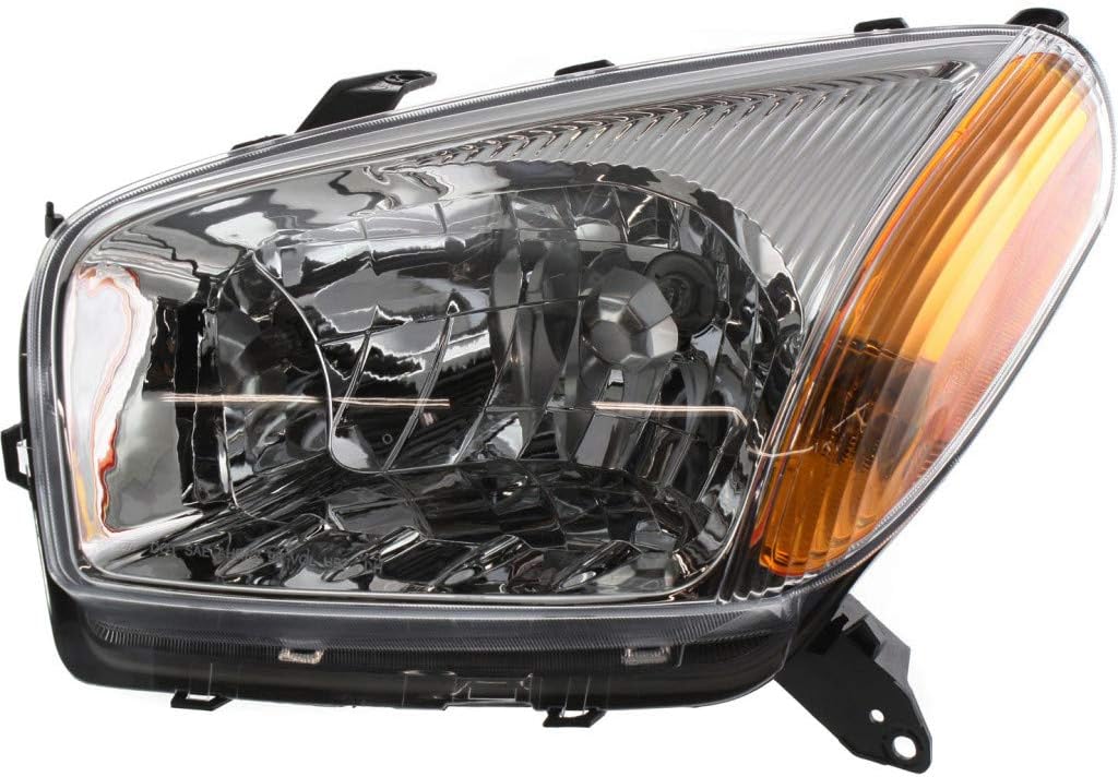 Chrome Bezel Headlight Assembly Driver Side C248