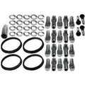 20 Pk Open Lug Nuts O9033