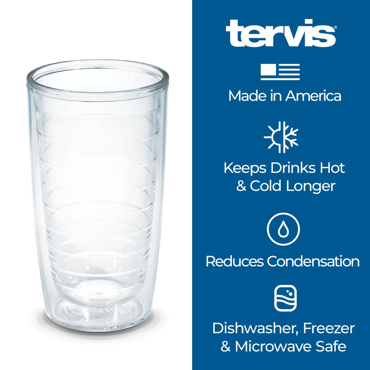 16oz Double Walled Insulated Tumbler Travel Cup H70562