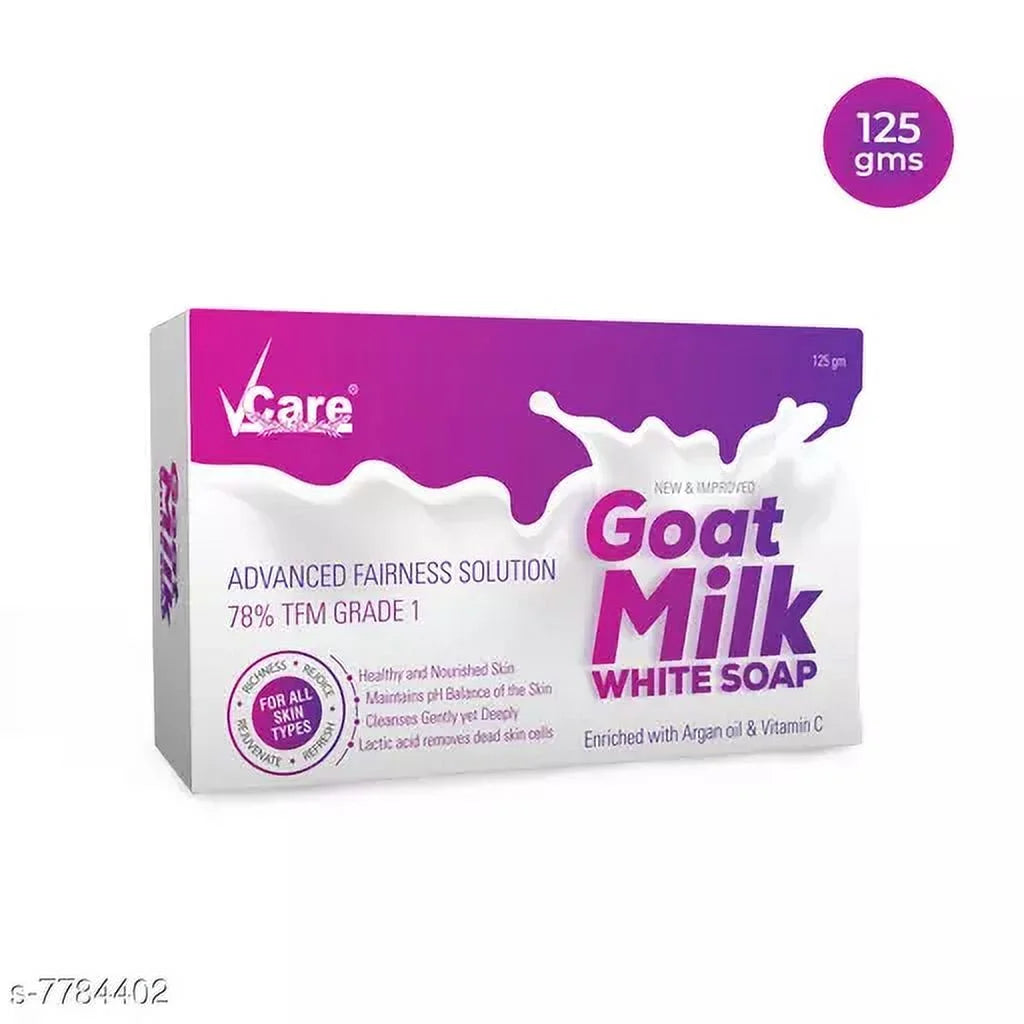 Goat Milk White Soap 125 gm Q396223