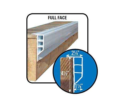 White Full Face Profile 8 x 4.5 x 22 x 1 1/4 x 22 O65148