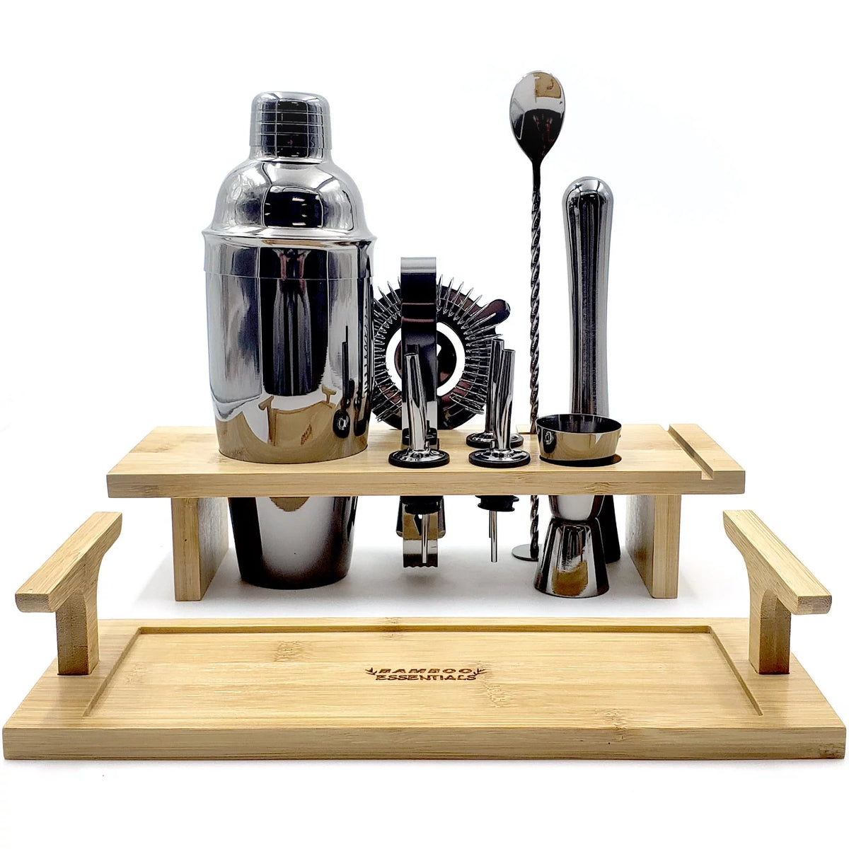 10-Piece Bamboo Bartender Kit U358