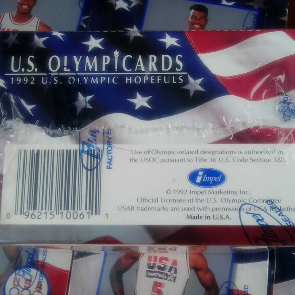 US Olympic Collectors Cards M217