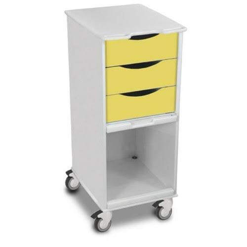 White Medical Lab Cart Z599