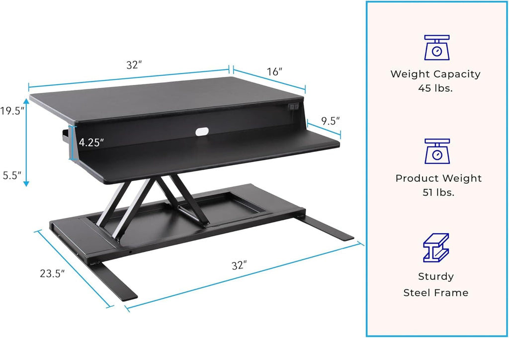 32 Inch Electric Standing Desk Y919191