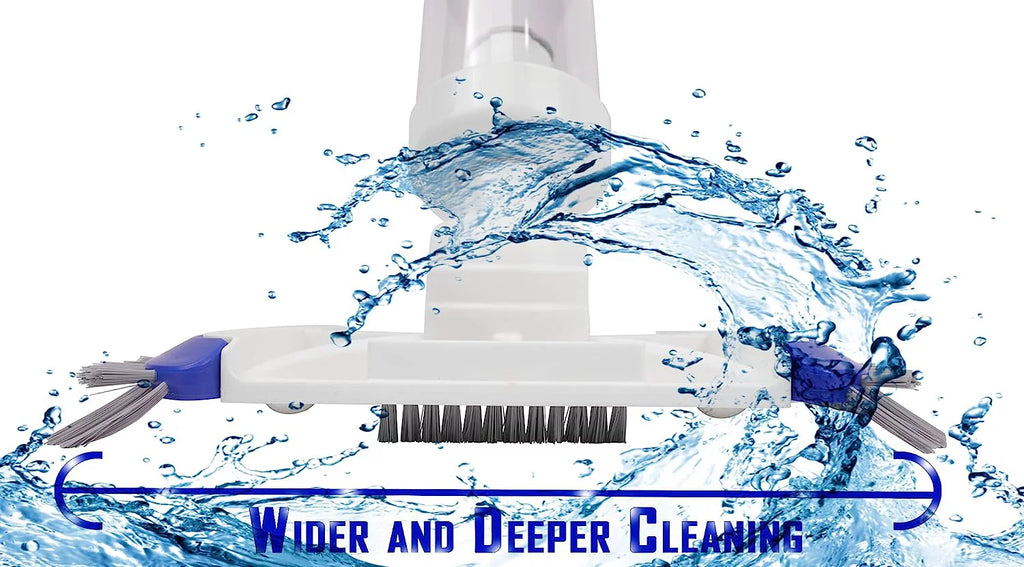 Cordless Rechargeable Pool Vacuum with Roller and Brushes P48843