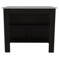 Black Kitchen Island V280