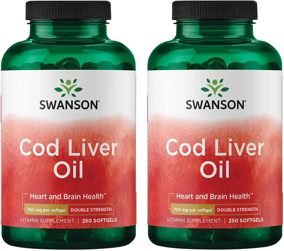 Cod Liver Oil 700mg Softgels 2 Pack K27916