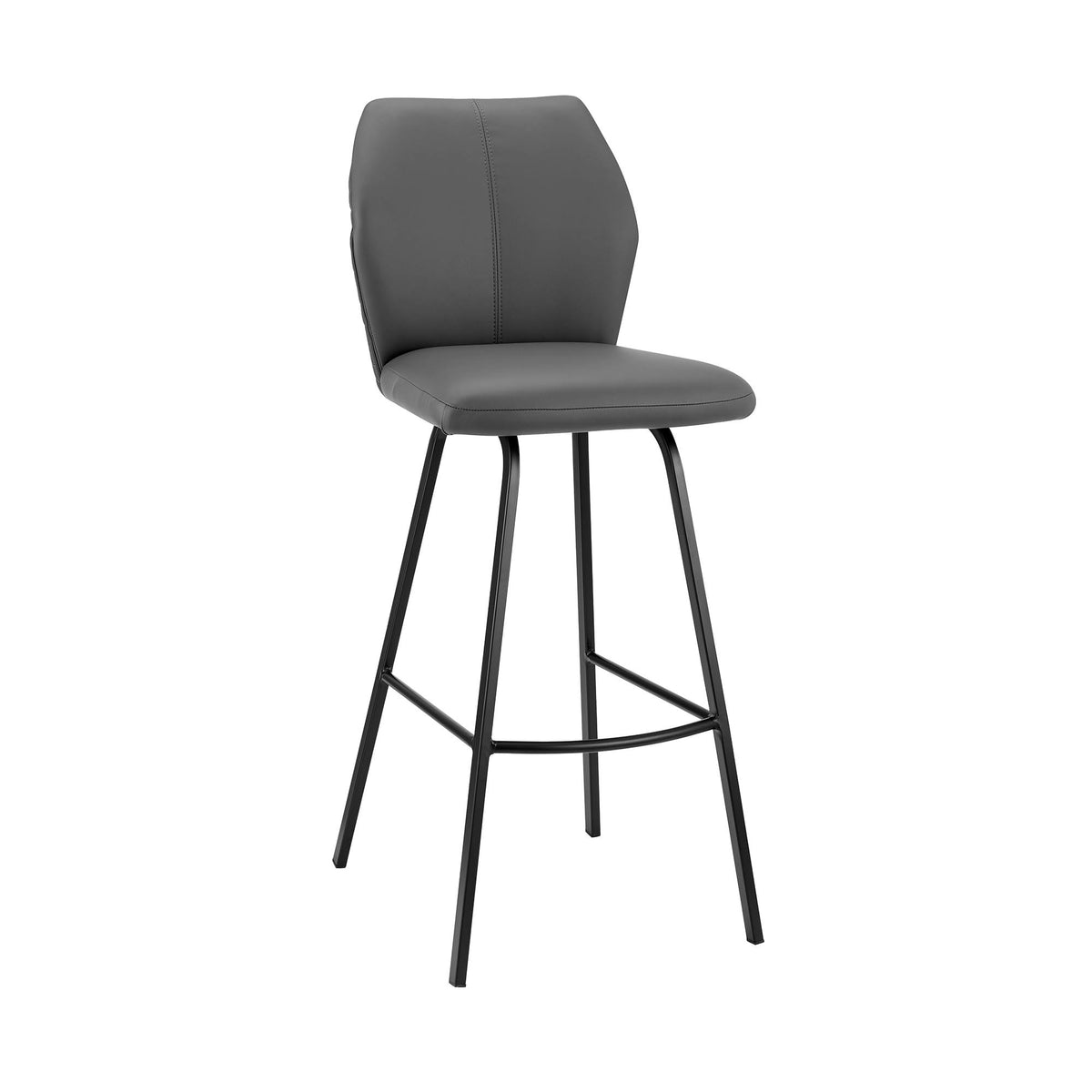 26 inch Metal Frame Leatherette Counter Stool X19517