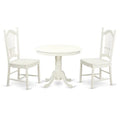 Linen White 3 Piece Dining Set A478285