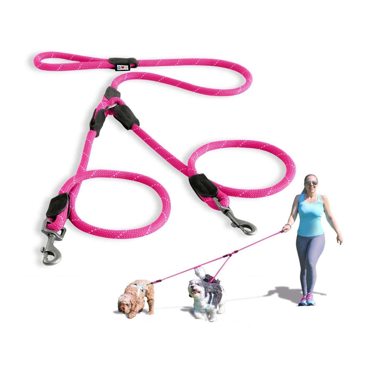 Reflective Rope Dog Leash E87135