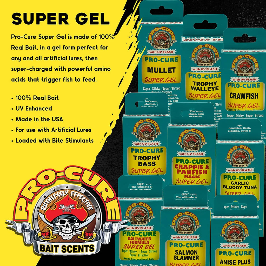 Mullet Super Gel, 8 Ounce I659294