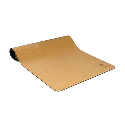 Natural Rubber Cork Yoga Mat 72" x 24" x 4.5mm T219836