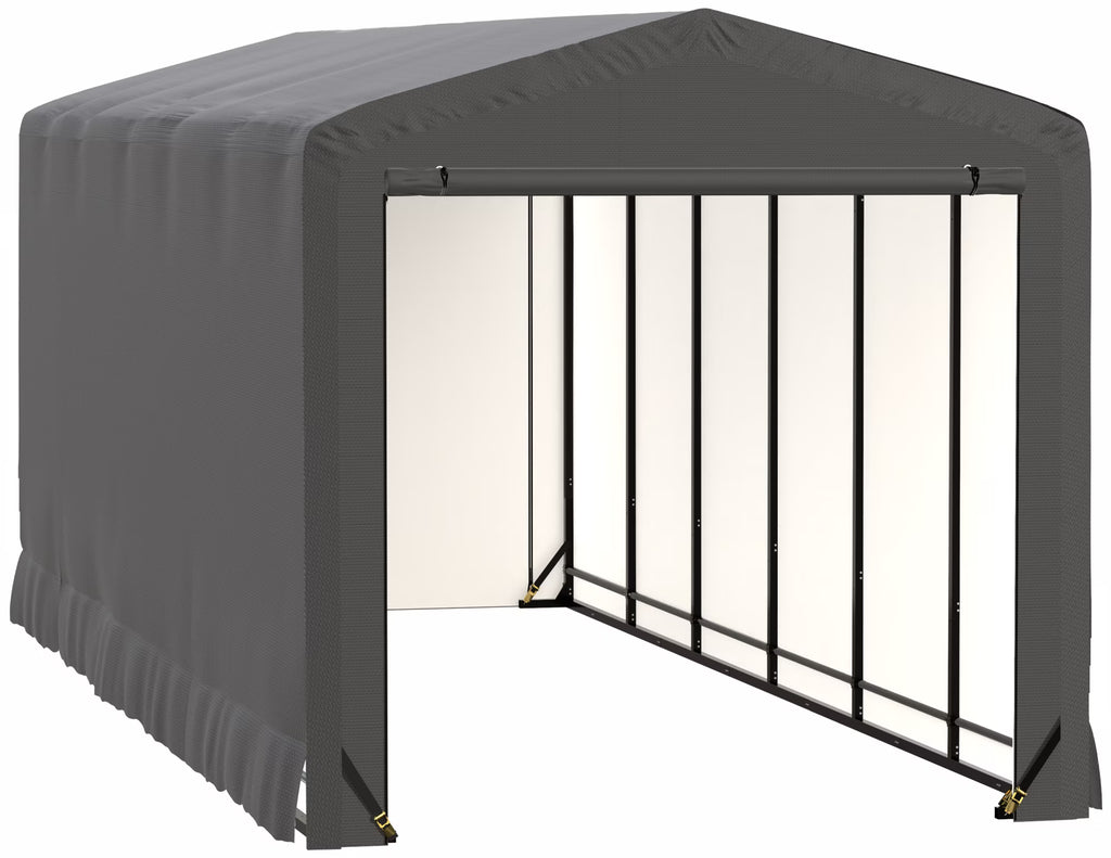 10x27x10 Gray Garage G7399