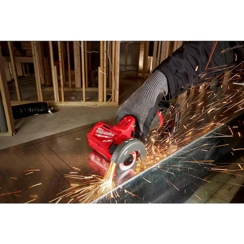 12V Cordless Brushless Cut Off Saw Kit with Ratchet V723